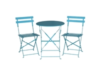 Een Bolero stalen opklapbare stoelen turquoise (2 stuks) koop je bij Supplierz BV