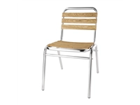 Een Bolero aluminium en essenhouten stoelen (4 stuks) koop je bij Supplierz BV