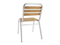 Een Bolero aluminium en essenhouten stoelen (4 stuks) koop je bij Supplierz BV