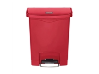 Vous pouvez acheter un Poubelle à pédale frontale Rubbermaid Slim Jim rouge 30L chez Supplierz BV