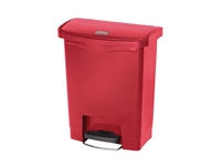 Vous pouvez acheter un Poubelle à pédale frontale Rubbermaid Slim Jim rouge 30L chez Supplierz BV