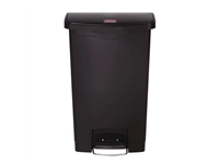 Vous pouvez acheter un Poubelle à pédale frontale Rubbermaid Slim Jim noire 50L chez Supplierz BV