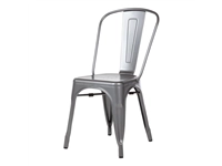 Vous pouvez acheter un Chaises en acier gris métallisé Bolero Bistro (lot de 4) chez Supplierz BV