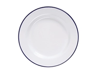 Vous pouvez acheter un Assiette plate en acier émaillé Olympia 245mm lot de 6 chez Supplierz BV