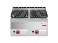 Een Gastro M 600 gas lavasteengrill 60/60 GRL koop je bij Supplierz BV