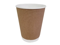 Een Fiesta Recyclable koffiebekers ribbelwand 340ml (25 stuks) koop je bij Supplierz BV