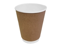 Een Fiesta Recyclable koffiebekers ribbelwand 340ml (25 stuks) koop je bij Supplierz BV