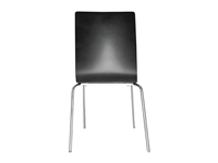 Vous pouvez acheter un Chaise dossier carré noire Bolero lot de 4 chez Supplierz BV