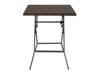 Een Bolero Vierkante Opvouwbare Tafel Bruin 620mm koop je bij Supplierz BV