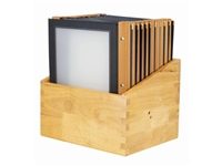 Buy your Securit menumappen set met houten box A4 zwart (20 stuks) at Supplierz BV