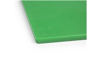 Een Hygiplas antibacteriële LDPE snijplank groen 450x300x10mm koop je bij Supplierz BV