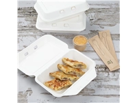 Buy your Fiesta Composteerbare Bagasse Voedselcontainers 9X6" (Pak Van 200) at Supplierz BV