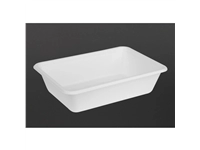 Vous pouvez acheter un Barquettes alimentaires en bagasse Fiesta Compostable 650ml (lot de 100) chez Supplierz BV