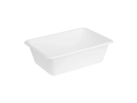 Vous pouvez acheter un Barquettes alimentaires en bagasse Fiesta Compostable 800ml (lot de 100) chez Supplierz BV