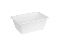 Vous pouvez acheter un Barquettes alimentaires en bagasse Fiesta Compostable 1000ml (lot de 100) chez Supplierz BV