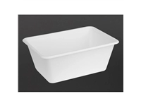 Vous pouvez acheter un Barquettes alimentaires en bagasse Fiesta Compostable 1000ml (lot de 100) chez Supplierz BV