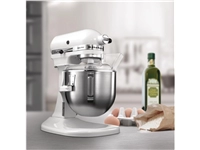 Een KitchenAid K5 planetaire mixer wit 4,8L 5KPM5EWH koop je bij Supplierz BV