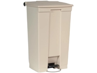 Een Rubbermaid afvalcontainer beige 87L koop je bij Supplierz BV