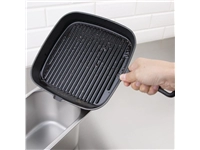 Buy your Vogue vierkante gietijzeren inductie grillpan 24,1cm at Supplierz BV