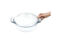 Een Pyrex ronde glazen casserole 3,75L koop je bij Supplierz BV