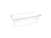 Vous pouvez acheter un Vogue polycarbonaat 1/3 gastronorm container 100mm transparant chez Supplierz BV