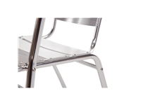 Een Bolero stapelbare aluminium stoelen (4 stuks) koop je bij Supplierz BV