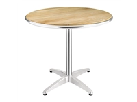 Een Bolero ronde tafel met essenhouten blad 80cm koop je bij Supplierz BV