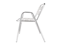 Een Bolero stapelbare aluminium stoelen (4 stuks) koop je bij Supplierz BV