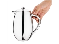 Vous pouvez acheter un Cafetière à piston en inox isotherme Olympia 6 tasses chez Supplierz BV