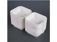 Een Fiesta Compostable bagasse hamburgerbakjes 153mm (500 stuks) koop je bij ShopXPress