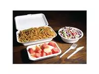 Een Fiesta Compostable composteerbare bagasse voedseldozen 24,8cm (250 stuks) koop je bij ShopXPress