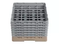 Een Cambro Camrack vaatwaskorf met 16 compartimenten max. glashoogte 29,8cm koop je bij ShopXPress