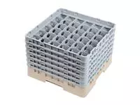 Een Cambro Camrack vaatwaskorf met 36 compartimenten max. glashoogte 29,8cm koop je bij ShopXPress