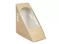 Een Vegware composteerbare kraft sandwichboxen (500 stuks) koop je bij ShopXPress