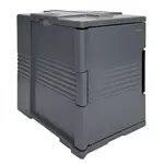 Een Vogue thermo-box 600 voorlader box zwart voor gn bak afmeting - 465x610x630mm koop je bij ShopXPress