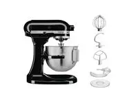 Een KitchenAid K5 heavy-duty mixer met komlift 4,8L zwart 5KPM5EOB koop je bij ShopXPress