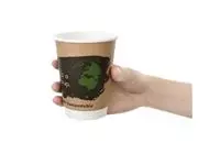 Een Pak van 500 Fiesta Compostable composteerbare dubbelwandige koffiebekers 35,5cl (500 stuks) koop je bij ShopXPress