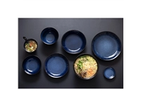 Een Olympia Luna Midnight Blue Footed Bowls 150 mm (pak van 6) koop je bij ShopXPress