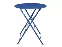 Een Bolero perth pavement style ronde tafel donker marineblauw koop je bij ShopXPress