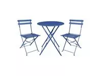 Een Bolero perth pavement style ronde tafel donker marineblauw koop je bij ShopXPress