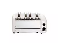 Een Dualit sandwich toaster 4 sleuven wit 41034 koop je bij ShopXPress