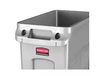 Een Rubbermaid Slim Jim container met luchtsleuven 60L koop je bij ShopXPress