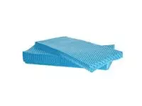 Een Jantex Solonet non-woven schoonmaakdoekjes 58(B) x 33(D)cm blauw (50 stuks) koop je bij ShopXPress