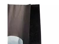 Een Colpac papieren sandwichboxen met venster recyclebaar zwart (250 stuks) koop je bij ShopXPress