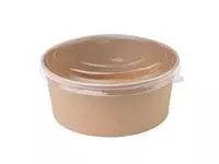 Een Fiesta Compostable ronde kraft saladeschaal 75cl (300 stuks) koop je bij ShopXPress