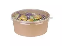 Een Fiesta Compostable ronde kraft saladeschaal 75cl (300 stuks) koop je bij ShopXPress