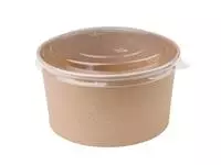 Een Fiesta Compostable ronde kraft saladeschaal 1L (300 stuks) koop je bij ShopXPress