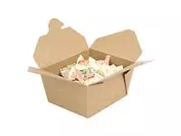 Een Fiesta Compostable composteerbare kartonnen voedseldozen 600ml (400 stuks) koop je bij ShopXPress