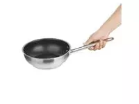 Een Vogue Platinum Plus RVS anti-aanbak inductie sauteuse 20cm koop je bij ShopXPress