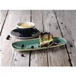 Een Churchill Stonecast Samphire Green chefs ovaal bord 27 x 12.7 cm pak van 12 koop je bij ShopXPress